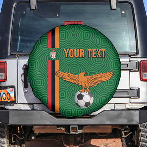 Custom Zambia Football Spare Tire Cover Go Chipolopolo
