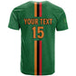 Custom Zambia Football T shirt Go Chipolopolo