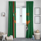 Custom Zambia Football Window Curtain Go Chipolopolo
