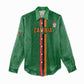 Custom Zambia Football Women Casual Shirt Go Chipolopolo