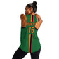 Custom Zambia Football Women Racerback Tank Go Chipolopolo