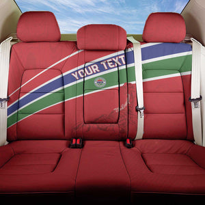 Custom Gambia Football Back Car Seat Cover Scorpions Never Die