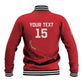 Custom Gambia Football Baseball Jacket Scorpions Never Die