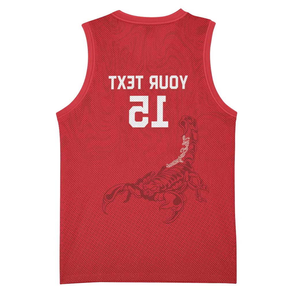 Custom Gambia Football Basketball Jersey Scorpions Never Die - African Pride