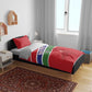 Custom Gambia Football Bedding Set Scorpions Never Die