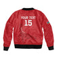 Custom Gambia Football Bomber Jacket Scorpions Never Die