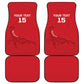 Custom Gambia Football Car Mats Scorpions Never Die