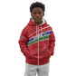 Custom Gambia Football Kid Hoodie Scorpions Never Die