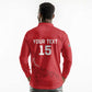Custom Gambia Football Long Sleeve Polo Shirt Scorpions Never Die
