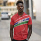 Custom Gambia Football Polo Shirt Scorpions Never Die