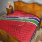 Custom Gambia Football Quilt Scorpions Never Die