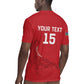 Custom Gambia Football Rugby Jersey Scorpions Never Die