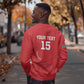 Custom Gambia Football Sweatshirt Scorpions Never Die