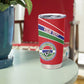 Custom Gambia Football Tumbler Cup Scorpions Never Die