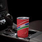 Custom Gambia Football Tumbler Cup Scorpions Never Die