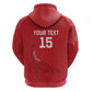Custom Gambia Football Zip Hoodie Scorpions Never Die