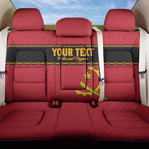 Custom Angola Football Back Car Seat Cover Viva Palancas Negras