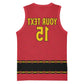 Custom Angola Football Basketball Jersey Viva Palancas Negras - African Pride