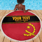 Custom Angola Football Beach Blanket Viva Palancas Negras