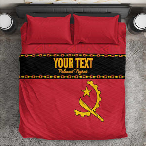 Custom Angola Football Bedding Set Viva Palancas Negras