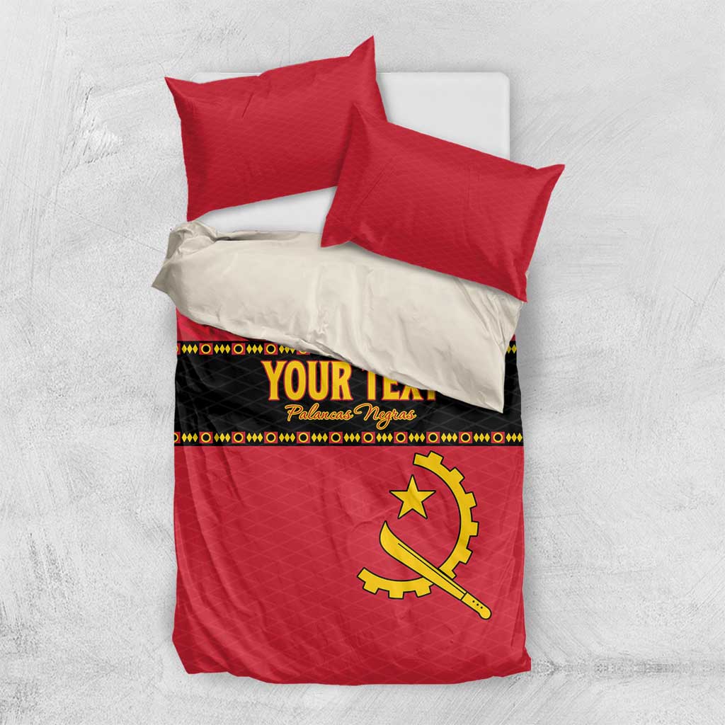 Custom Angola Football Bedding Set Viva Palancas Negras