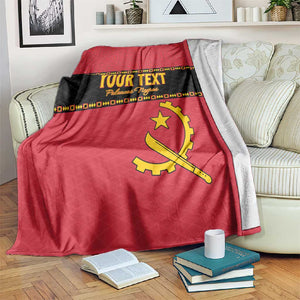 Custom Angola Football Blanket Viva Palancas Negras
