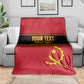 Custom Angola Football Blanket Viva Palancas Negras