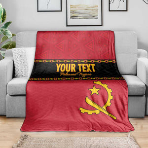 Custom Angola Football Blanket Viva Palancas Negras