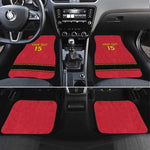 Custom Angola Football Car Mats Viva Palancas Negras