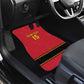 Custom Angola Football Car Mats Viva Palancas Negras