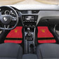 Custom Angola Football Car Mats Viva Palancas Negras