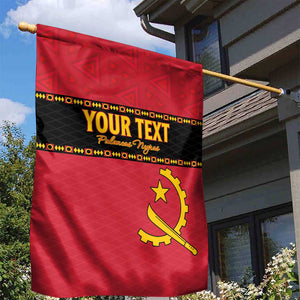 Custom Angola Football Garden Flag Viva Palancas Negras