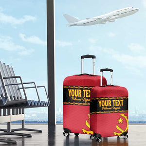 Custom Angola Football Luggage Cover Viva Palancas Negras