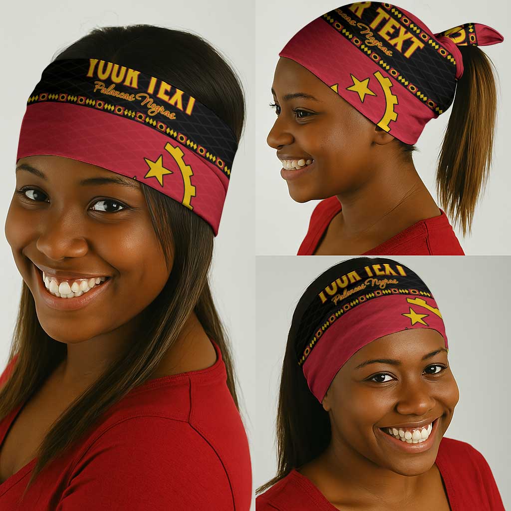 Custom Angola Football Neck Gaiter Viva Palancas Negras LT15