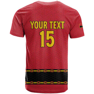 Custom Angola Football T shirt Viva Palancas Negras
