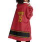 Custom Angola Football Wearable Blanket Hoodie Viva Palancas Negras