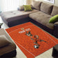 Custom Niger Football Area Rug Allez Menas