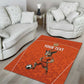 Custom Niger Football Area Rug Allez Menas