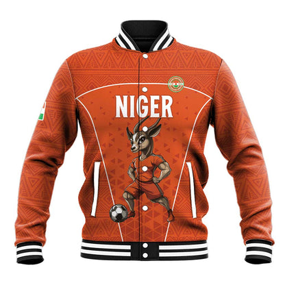 Custom Niger Football Baseball Jacket Allez Menas