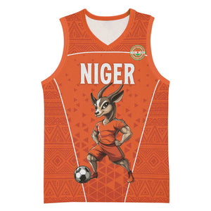 Custom Niger Football Basketball Jersey Allez Menas - African Pride