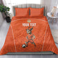 Custom Niger Football Bedding Set Allez Menas