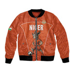 Custom Niger Football Bomber Jacket Allez Menas