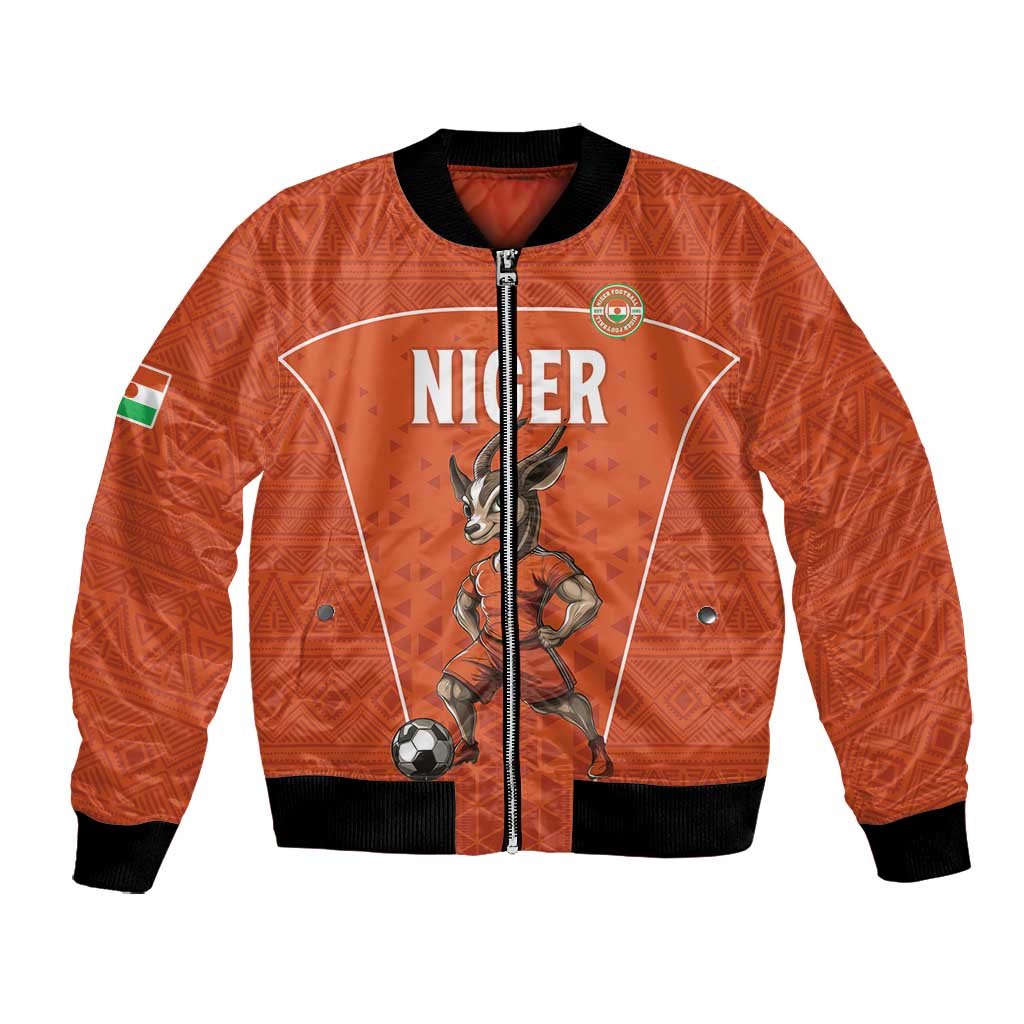Custom Niger Football Bomber Jacket Allez Menas
