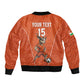 Custom Niger Football Bomber Jacket Allez Menas