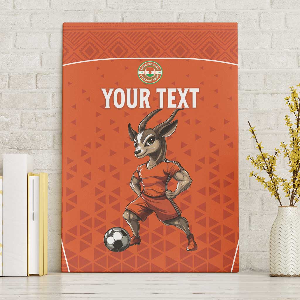 Custom Niger Football Canvas Wall Art Allez Menas