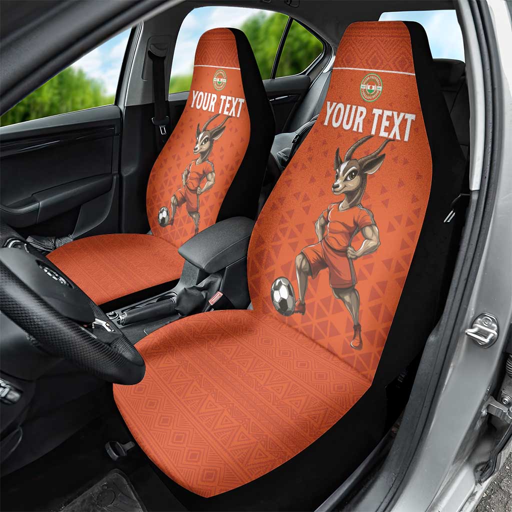Custom Niger Football Car Seat Cover Allez Menas