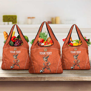 Custom Niger Football Grocery Bag Allez Menas