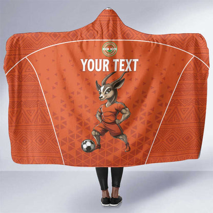 Custom Niger Football Hooded Blanket Allez Menas