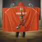 Custom Niger Football Hooded Blanket Allez Menas