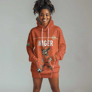 Custom Niger Football Hoodie Dress Allez Menas